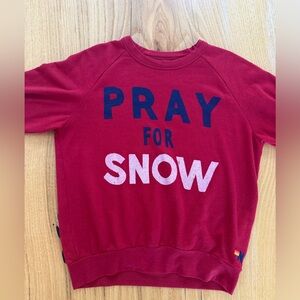 Aviator Nation Red Sweatshirt